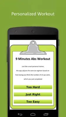 9 Minutes 6 Pack Abs android App screenshot 0