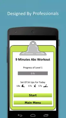 9 Minutes 6 Pack Abs android App screenshot 1